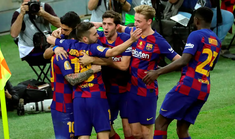 Gol de Messi en el Barcelona vs Atlético de Madrid