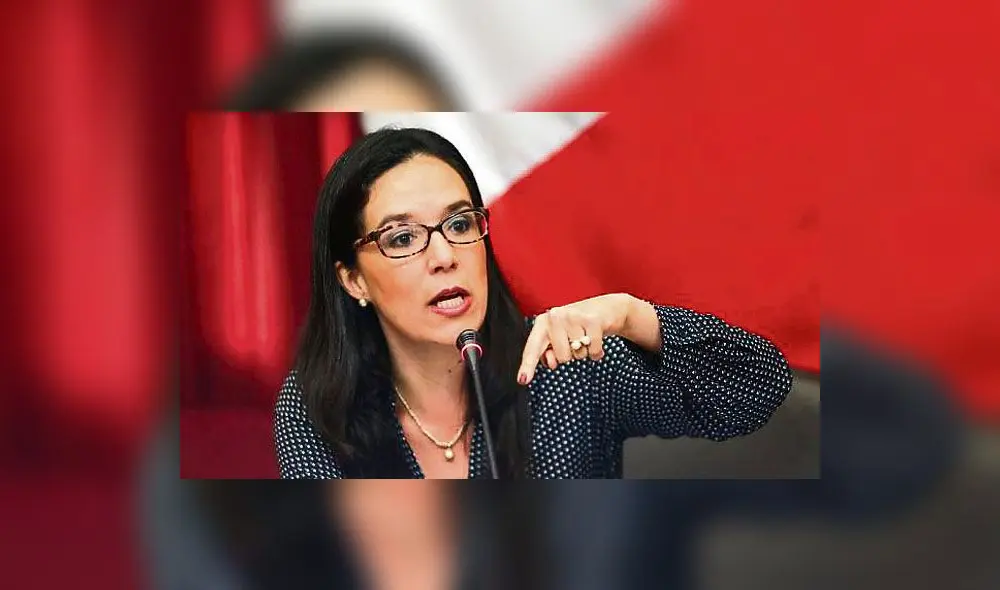 Marisa Glave pide no ceder ante el chantaje del fujimorismo