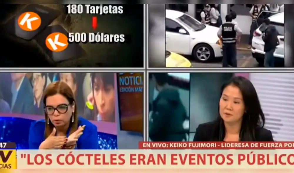 Leiva a Keiko: "Tus congresistas se pelean como perro y gato" [VIDEO]