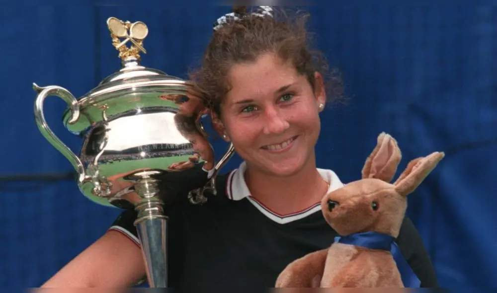 Monica Seles.