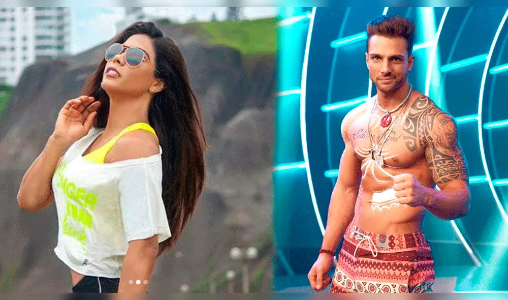 Karen Dejo alborota Instagram en transparencias y Nicola Porcella le deja peculiar mensaje