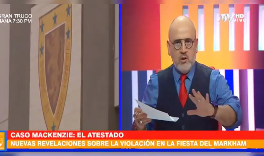 Beto Ortiz pierde oportunidad laboral por informe contra estudiante del colegio Markham