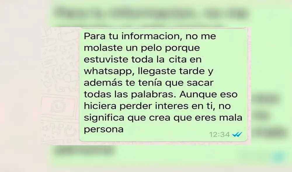 WhatsApp: chica manda a la 'friendzone' a joven y este le da la lección de su vida [FOTOS]