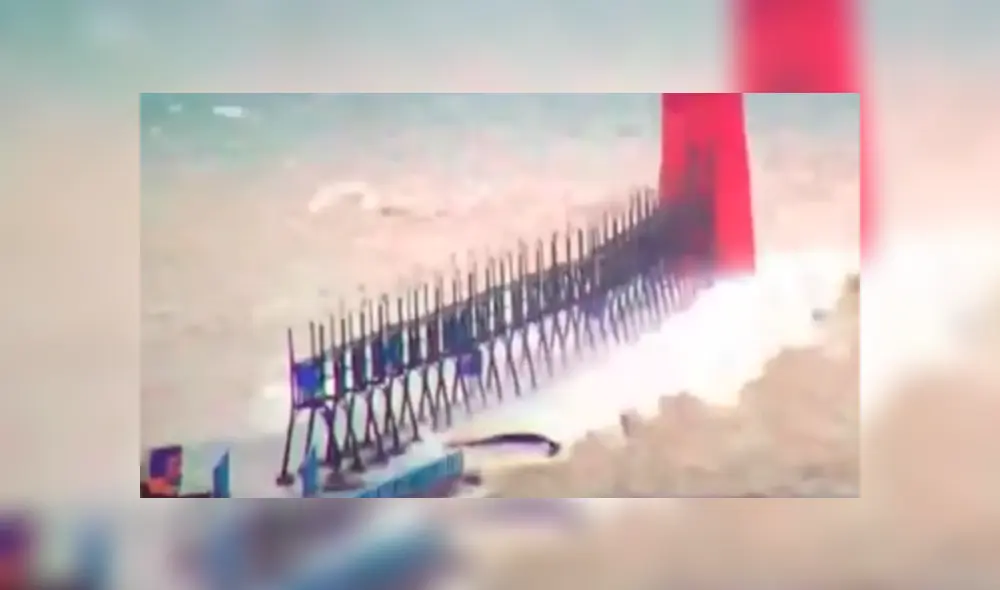 YouTube viral: misteriosa criatura aparece durante una feroz tormenta y su aspecto aterroriza al mundo