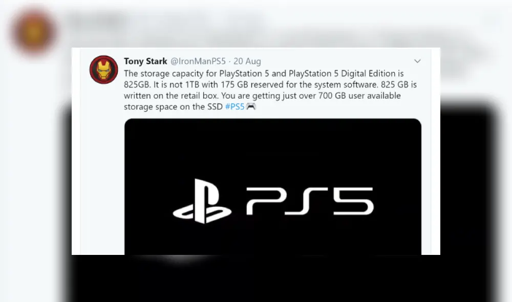 Los distintos accesorios de PS5 costarían más de 20 dólares cada uno. Imagen: Twitter. Los distintos accesorios de PS5 costarían más de 20 dólares cada uno. Imagen: Twitter.