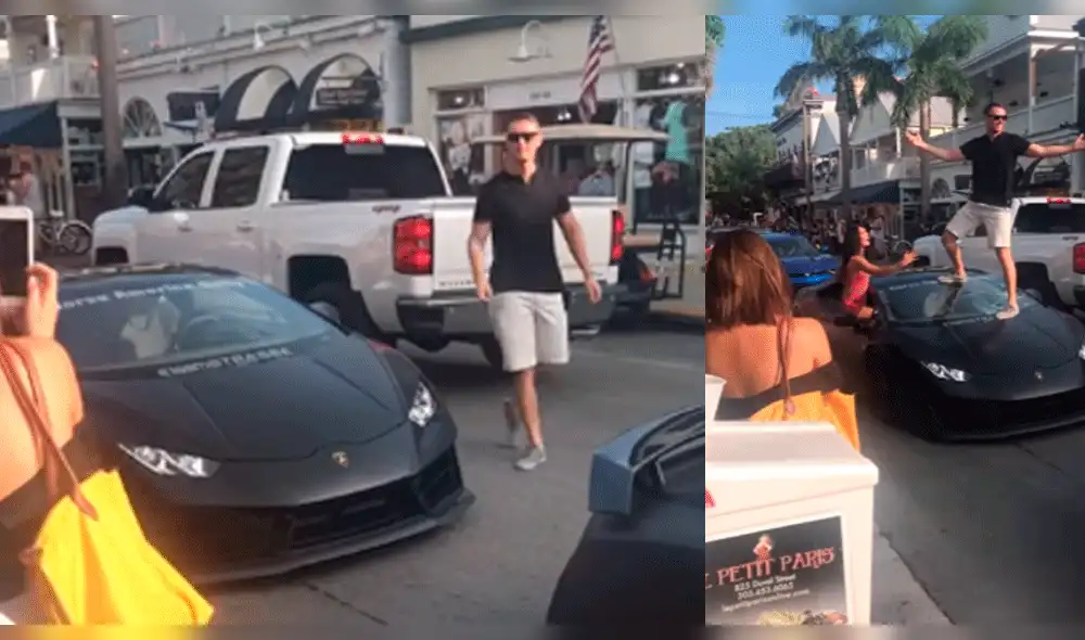 YouTube: Quiso presumir su lujoso auto Lamborghini pero no salió como esperaba [VIDEO]  