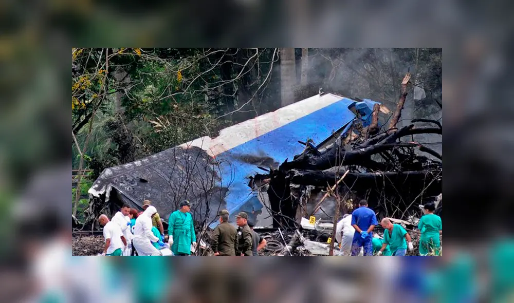 Cuba: “error humano” provocó accidente aéreo en La Habana, según aerolínea