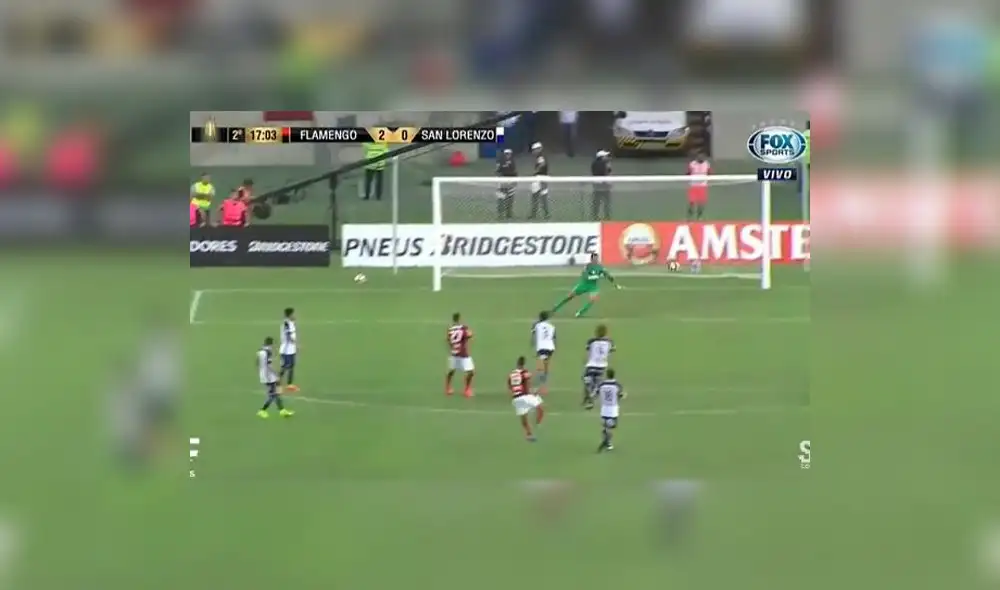 En YouTube la euforia de relator brasileño tras gol de Trauco en el Flamengo-San Lorenzo