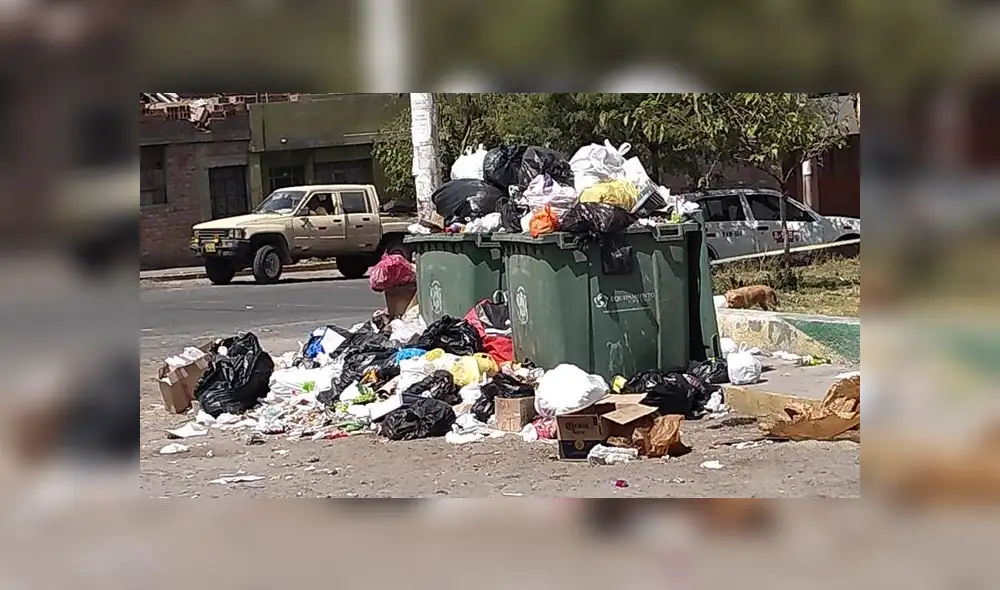 Arequipa: vecinos temen por su salud debido al cúmulo de basura en las calles 