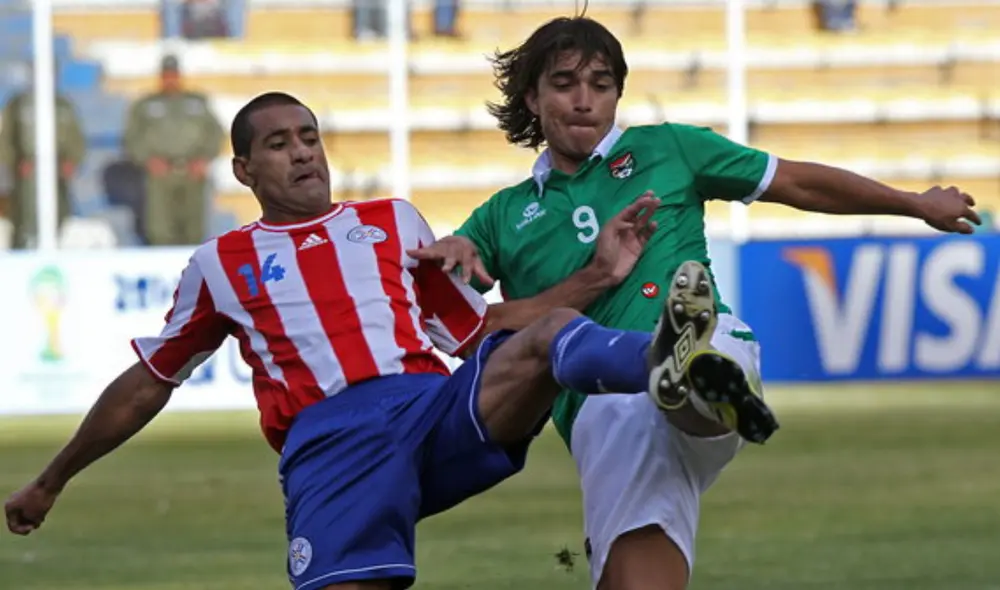 Paraguay recibe a Bolivia en el Defensores del Chaco. Foto: EFE/Martin Alipaz.
