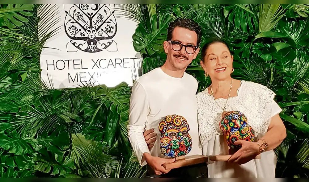 Rinden homenaje a Angélica Aragon y Manolo Caro