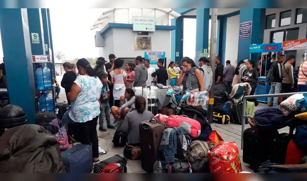 Tumbes: aumenta el número de venezolanos en instalaciones del Cebaf 