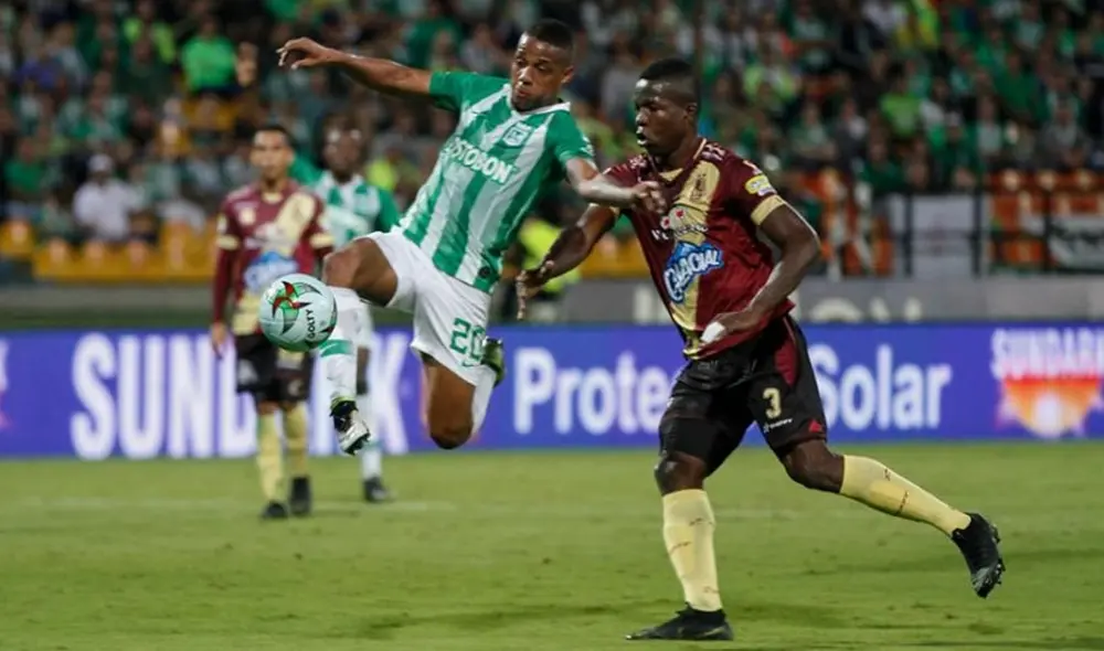 Atlético Nacional y Tolima cierran la fecha 10 de la Liga BetPlay. Foto: Atlético Nacional.