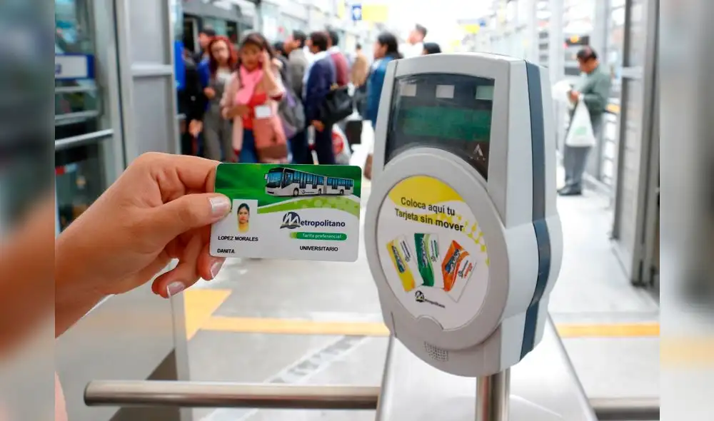 Metropolitano: universitarios ya pueden ampliar vigencia de tarjetas preferenciales Metropolitano: universitarios ya pueden ampliar vigencia de tarjetas preferenciales