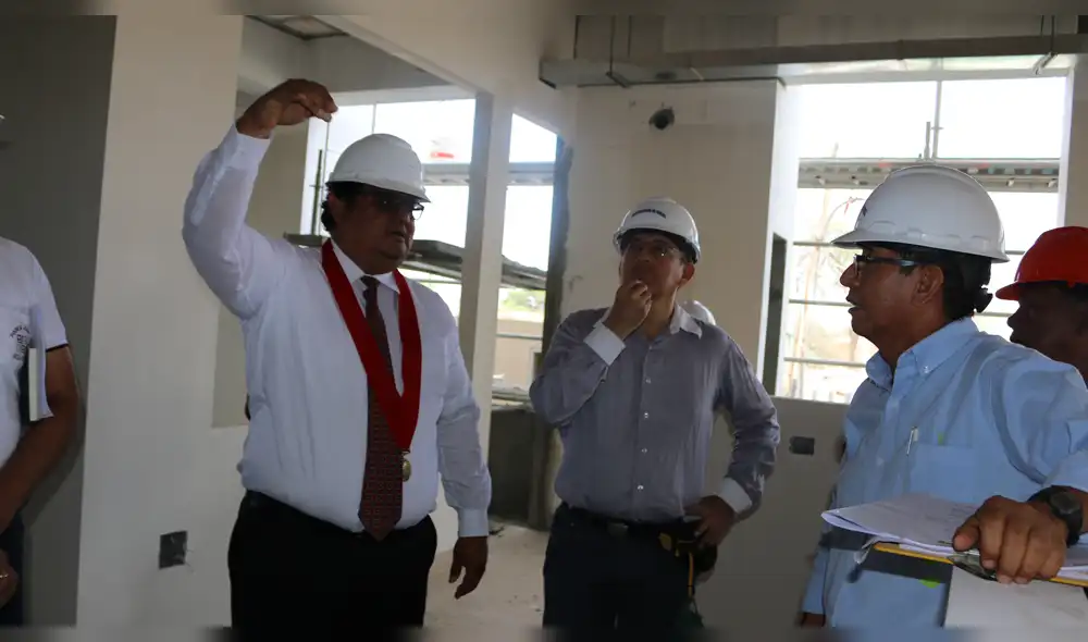 Piura: nueva corte de Sullana contará con sistema de impermeabilización y evacuación de aguas pluviales