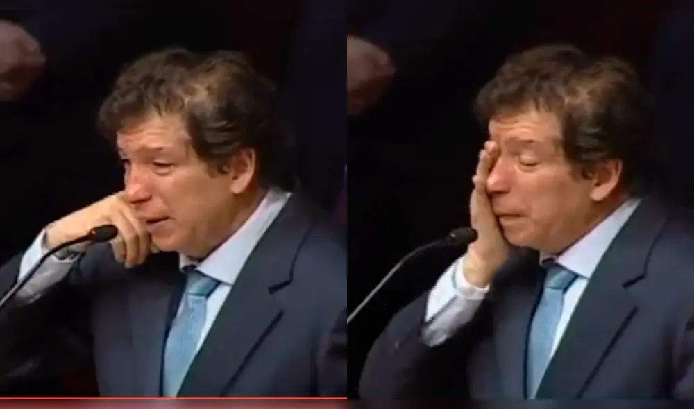 Iván Noguera se quebró mientras exponía su defensa en el Congreso Iván Noguera se quebró mientras exponía su defensa en el Congreso