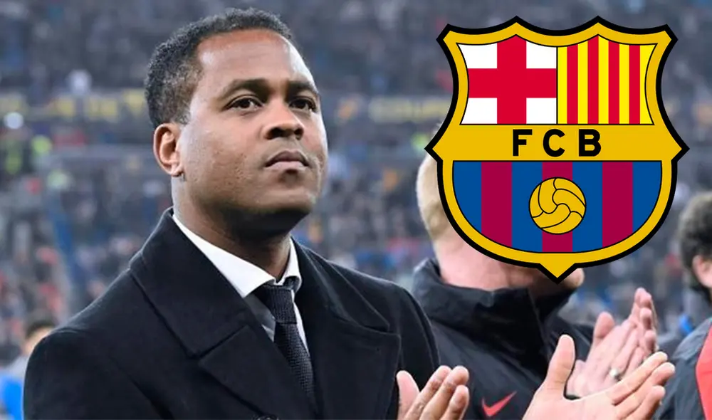 Patrick Kluivert ha empezado a sonar con fuerza para ser el próximo DT del Barcelona, según la prensa catalana. Foto: EFE.