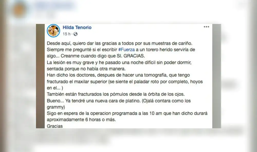¿En cuánto tiempo se recuperará la torera que recibió una cornada en el rostro? [VIDEO]
