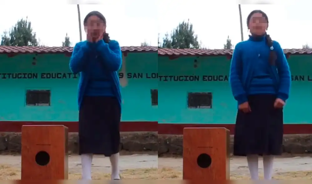 Facebook: niña recita poema contra la corrupción y miles la aplauden [VIDEO] 