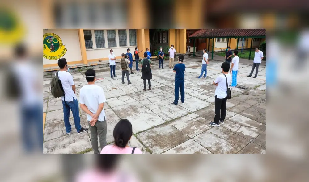 Hospital COVID-19 de Loreto. Foto: Ojo Hospital COVID-19 de Loreto. Foto: Ojo