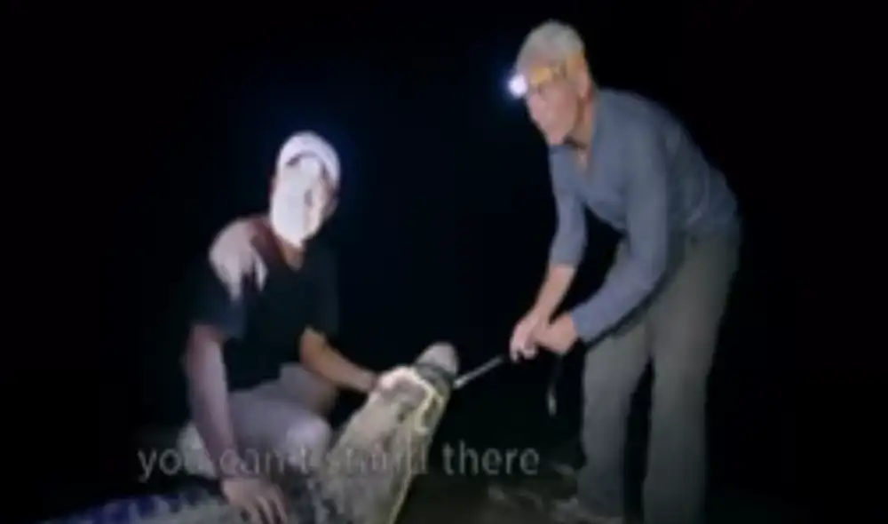 Desliza hacia la izquierda para ver las imágenes del video viral. Foto: captura de YouTube.