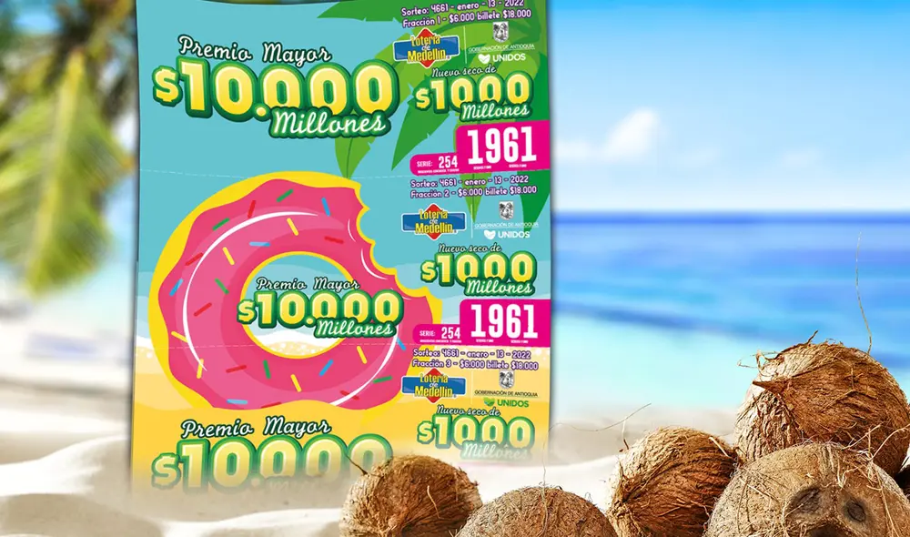 Resultados de la Lotería de Medellín del 13 de enero. Foto: @LoteriaMedellin/ Twitter/ Composición LR Resultados de la Lotería de Medellín del 13 de enero. Foto: @LoteriaMedellin/ Twitter/ Composición LR