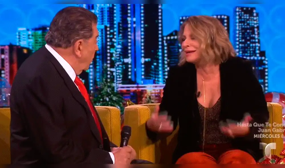 Ana María Polo queda impactada al conocer  su 'doble' en set de Don Francisco