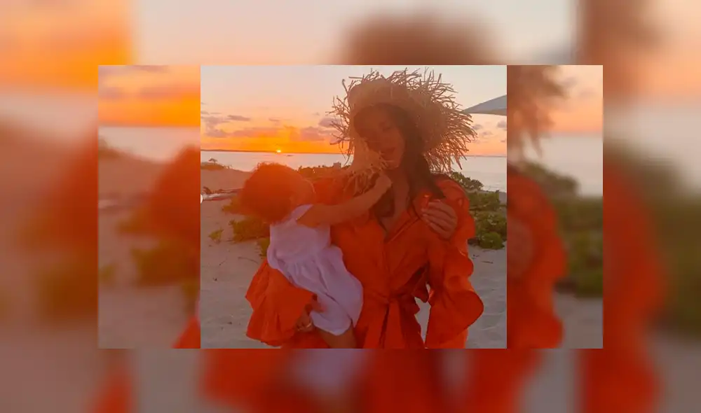 Kylie Jenner y su hija Stormi desbordan ternura con fotos en la playa