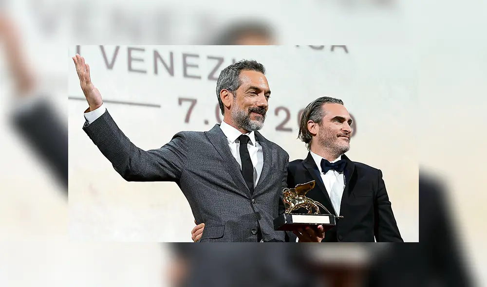 Dupla. Phoenix al lado de Todd Phillips. El actor podría ser nominado al Oscar.