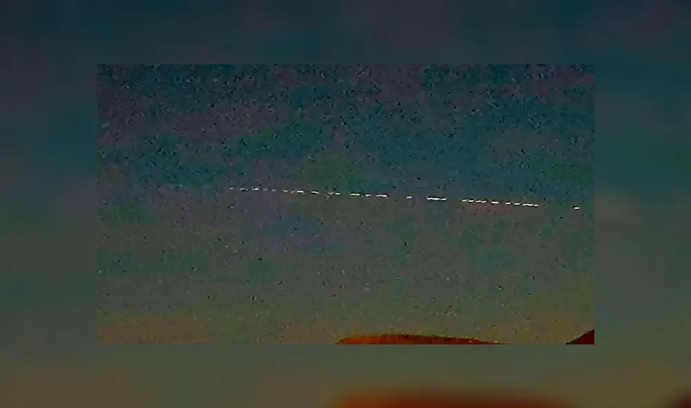 Usuarios de redes sociales de Venezuela reportaron avistamiento de Ovnis en el cielo. Foto: Difusión.