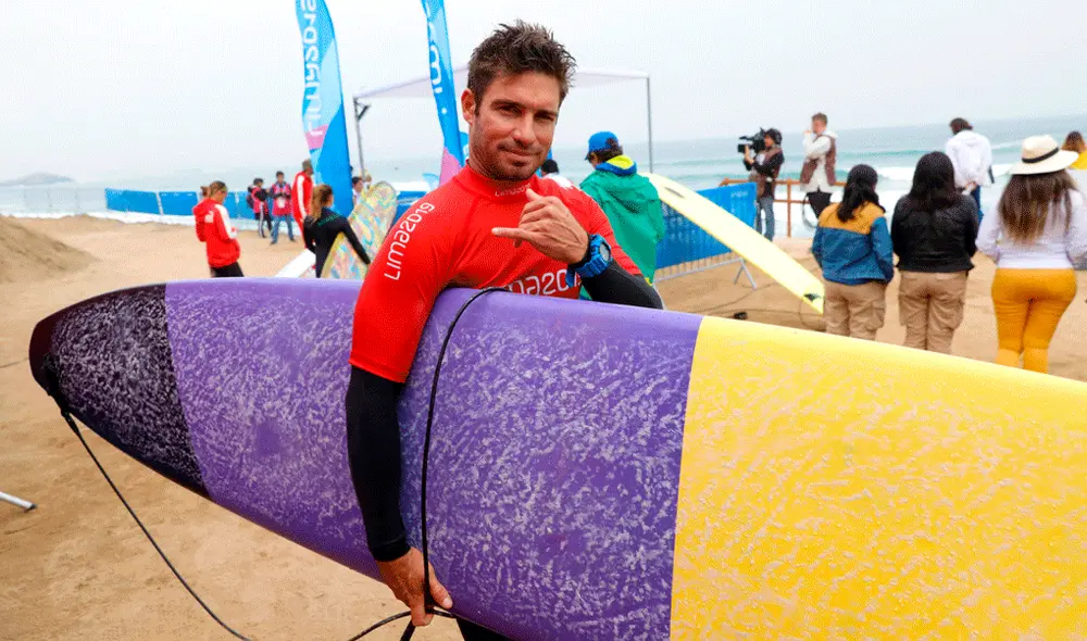 Benoit 'Piccolo' Clemente se quedó con la medalla de oro en surf, en la modalidad longboard. | Foto: GLR