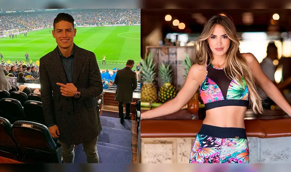 ¿James Rodríguez y Shannon de Lima juntos en la final de la Copa Libertadores? [FOTOS]