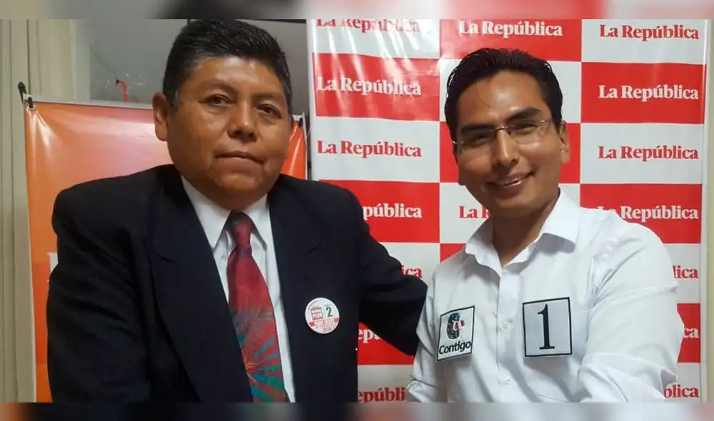 Candidatos Jhon Larry y Rudolf Gutiérrez participaron en Versus Electoral. Candidatos Jhon Larry y Rudolf Gutiérrez participaron en Versus Electoral.