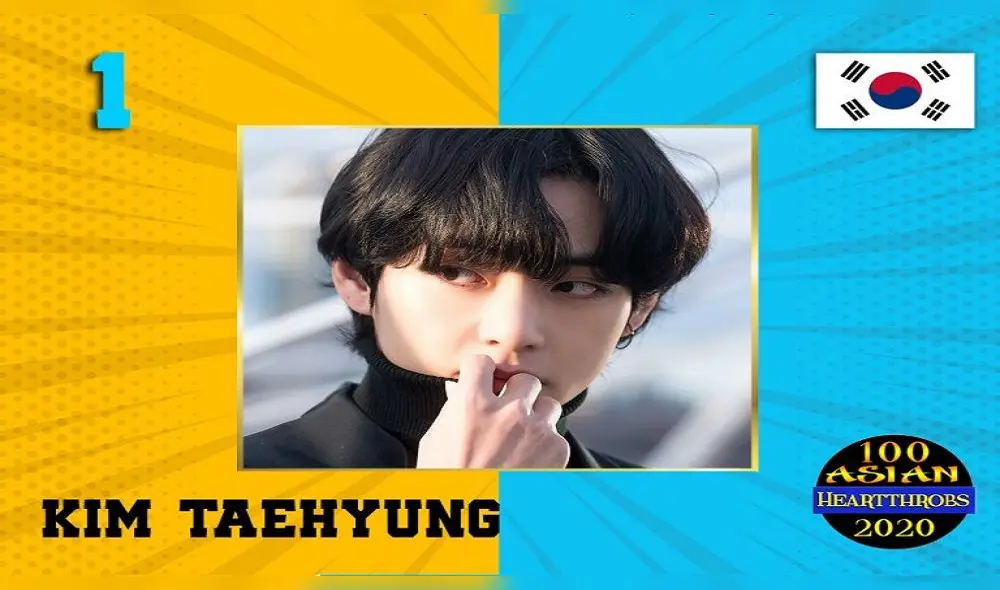 BTS: Taehyung gana el Ultimate Asian Heartthrob 2020
