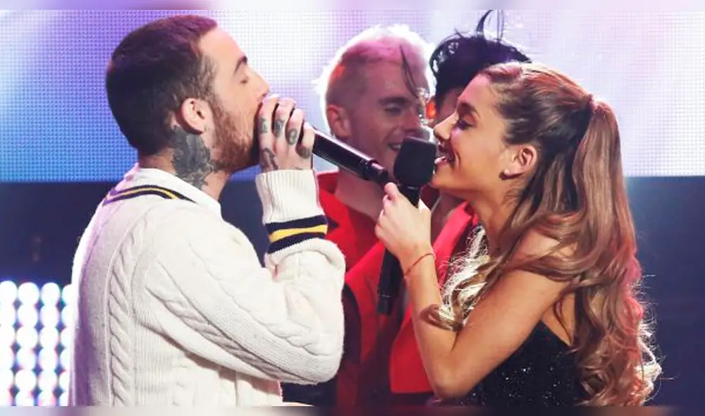 Ariana Grande rompe en llanto al recordar a su exnovio Mac Miller 