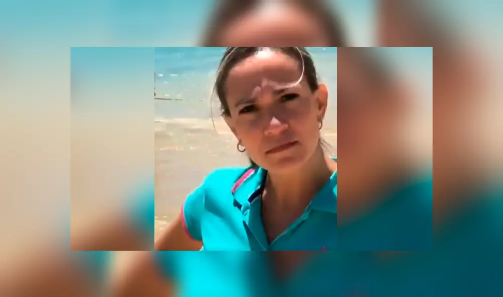 Facebook viral: comenzó a filmar unas bellas chicas en bikini y su esposa reaccionó así [VIDEO]