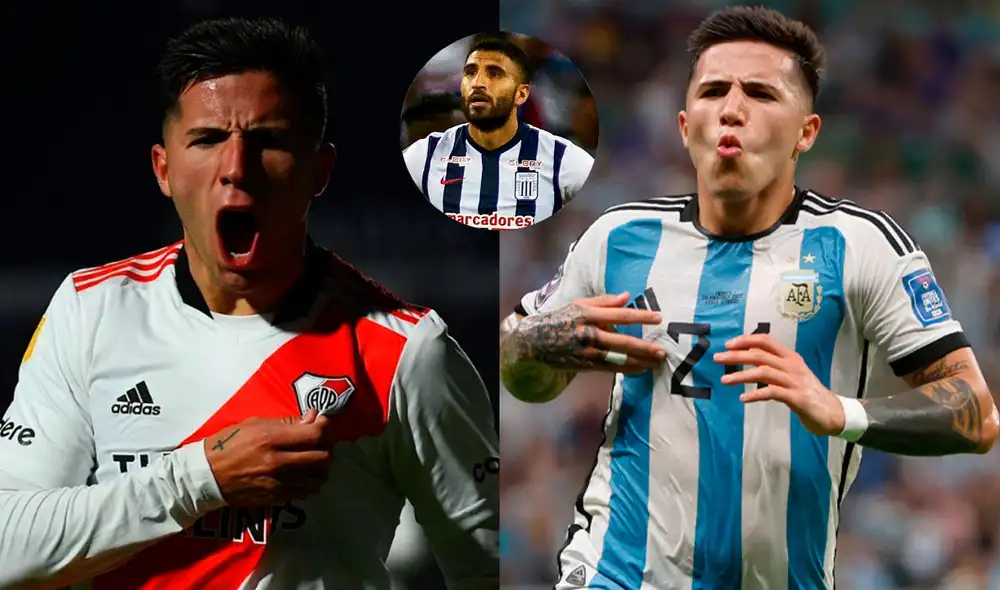 Enzo Fernández pertenece al Benfica. Foto: composición/Instagram/EFE/AFP Enzo Fernández pertenece al Benfica. Foto: composición/Instagram/EFE/AFP