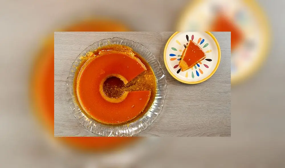 100 Recetas con huevo: Crema Volteada