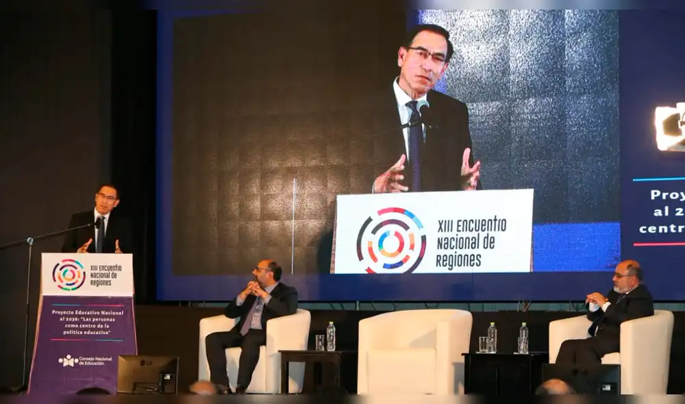 Vizcarra afirma que Proyecto Educativo Nacional estará listo en el 2019 o 2020