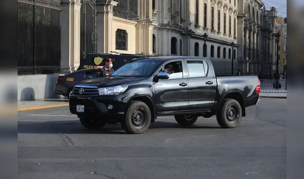 Ministerio Público interviene Palacio de Gobierno. Foto: Jorge Cerdán. Ministerio Público interviene Palacio de Gobierno. Foto: Jorge Cerdán.