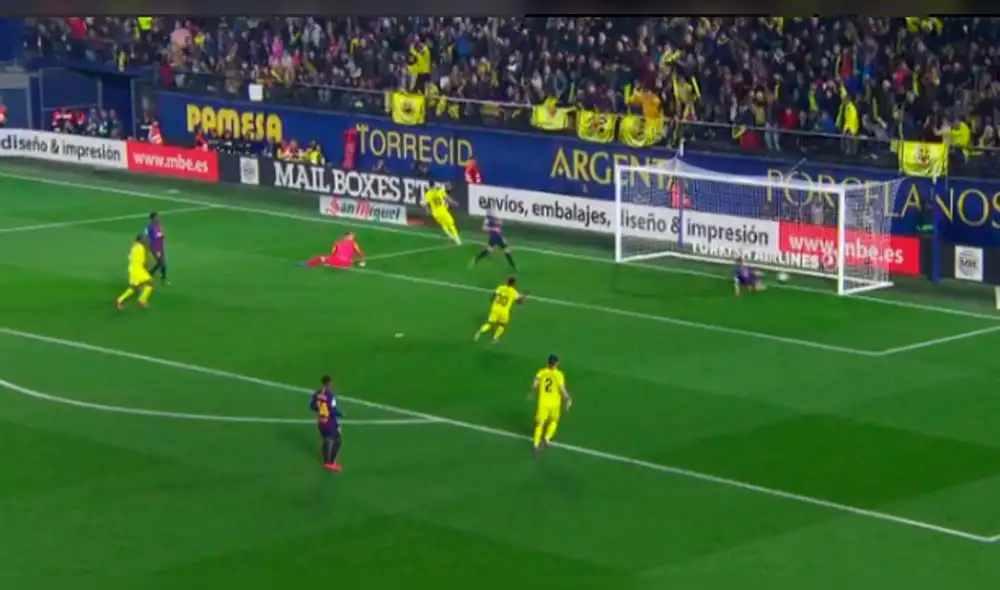 Barcelona vs Villarreal: Vicente Iborra desata la locura poniendo el 3-2 [VIDEO]