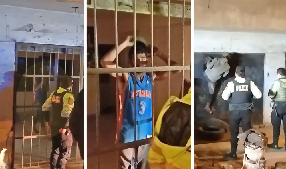 Surco detienen a hombre que invadió casa de una persona que había fallecido por COVID-19  Serenazgo  PNP. Foto: composición LR/capturas de Municipalidad de Surco