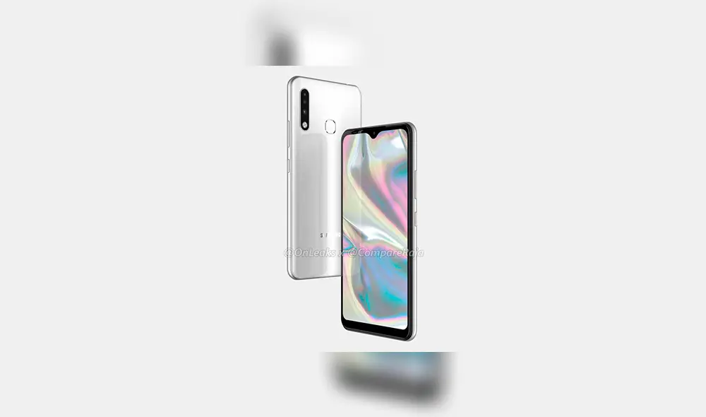 El Samsung Galaxy A70e llegaría con lector de huellas en la parte trasera.