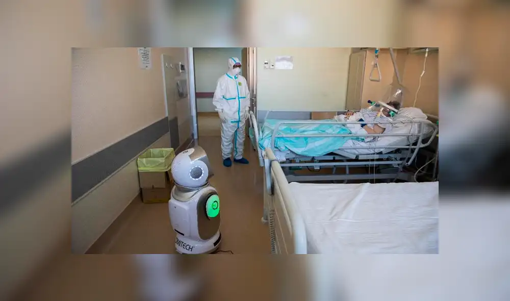 Desde Tailandia hasta Israel, se están utilizando robots en la lucha contra el coronavirus.
