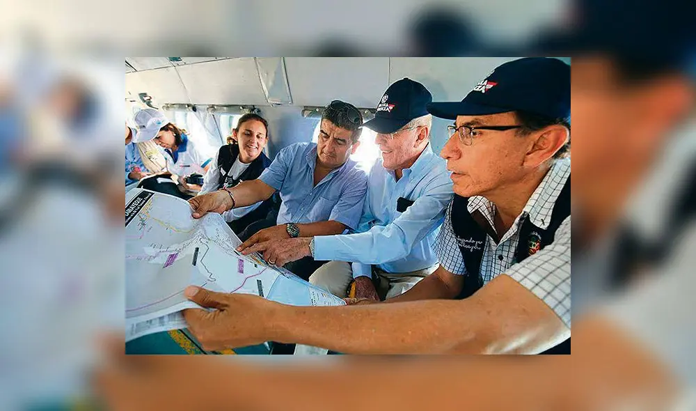 Martín Vizcarra: "Panamericana norte será rehabilitada a fin de mes" Martín Vizcarra: "Panamericana norte será rehabilitada a fin de mes"