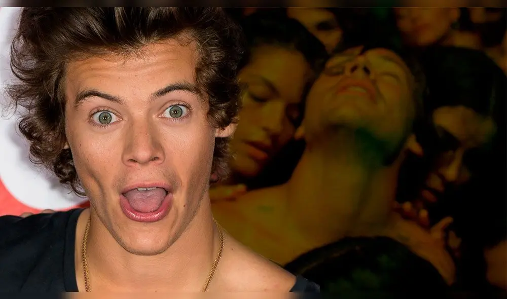 Harry Styles recrea una orgía en el videoclip de su canción “Lights Up” Harry Styles recrea una orgía en el videoclip de su canción “Lights Up”