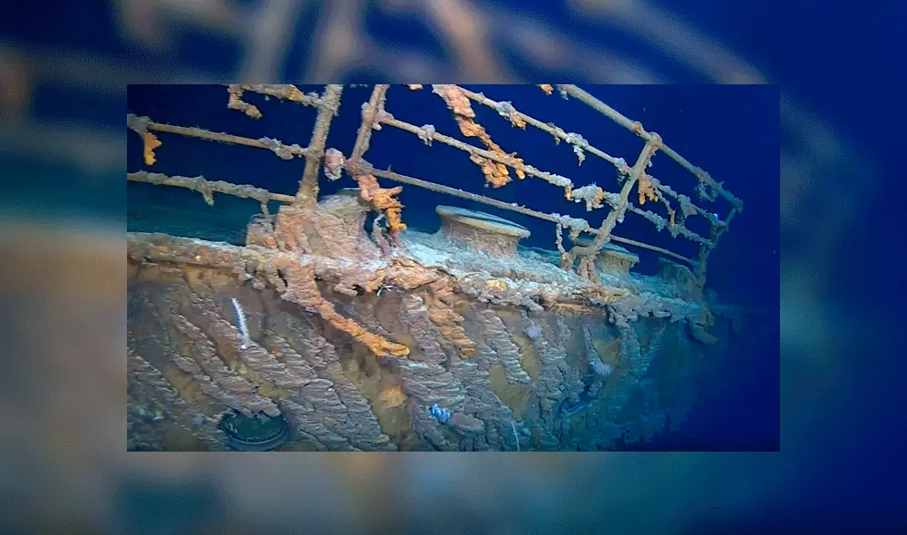 Revelan imágenes inéditas de los restos del Titanic a más de 100 años de su naufragio [FOTOS Y VIDEO]