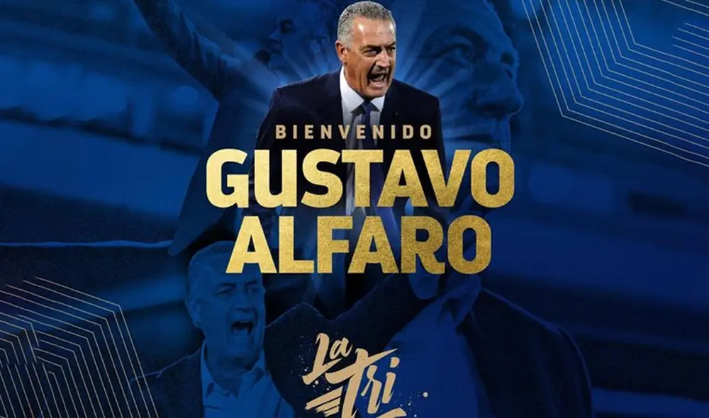 Gustavo Alfaro fue anunciado por la selección de Ecuador. | Foto: @LaTri Gustavo Alfaro fue anunciado por la selección de Ecuador. | Foto: @LaTri