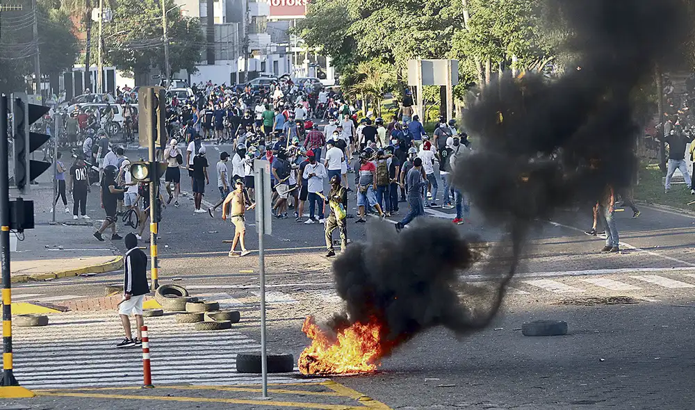 Protestas en Santa Cruz, Bolivia. Protestas en Santa Cruz, Bolivia.