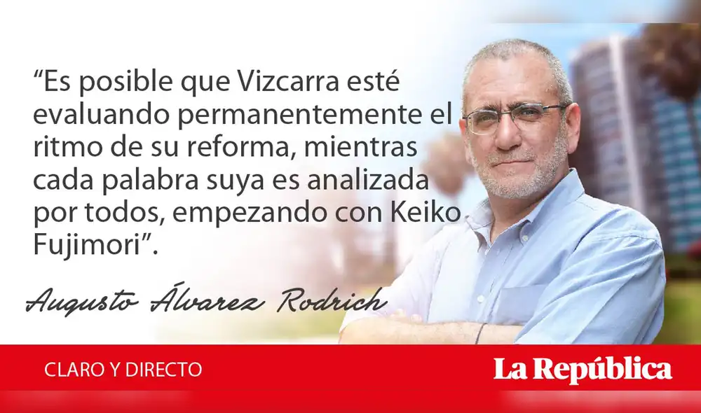 El ritmo del presidente Vizcarra